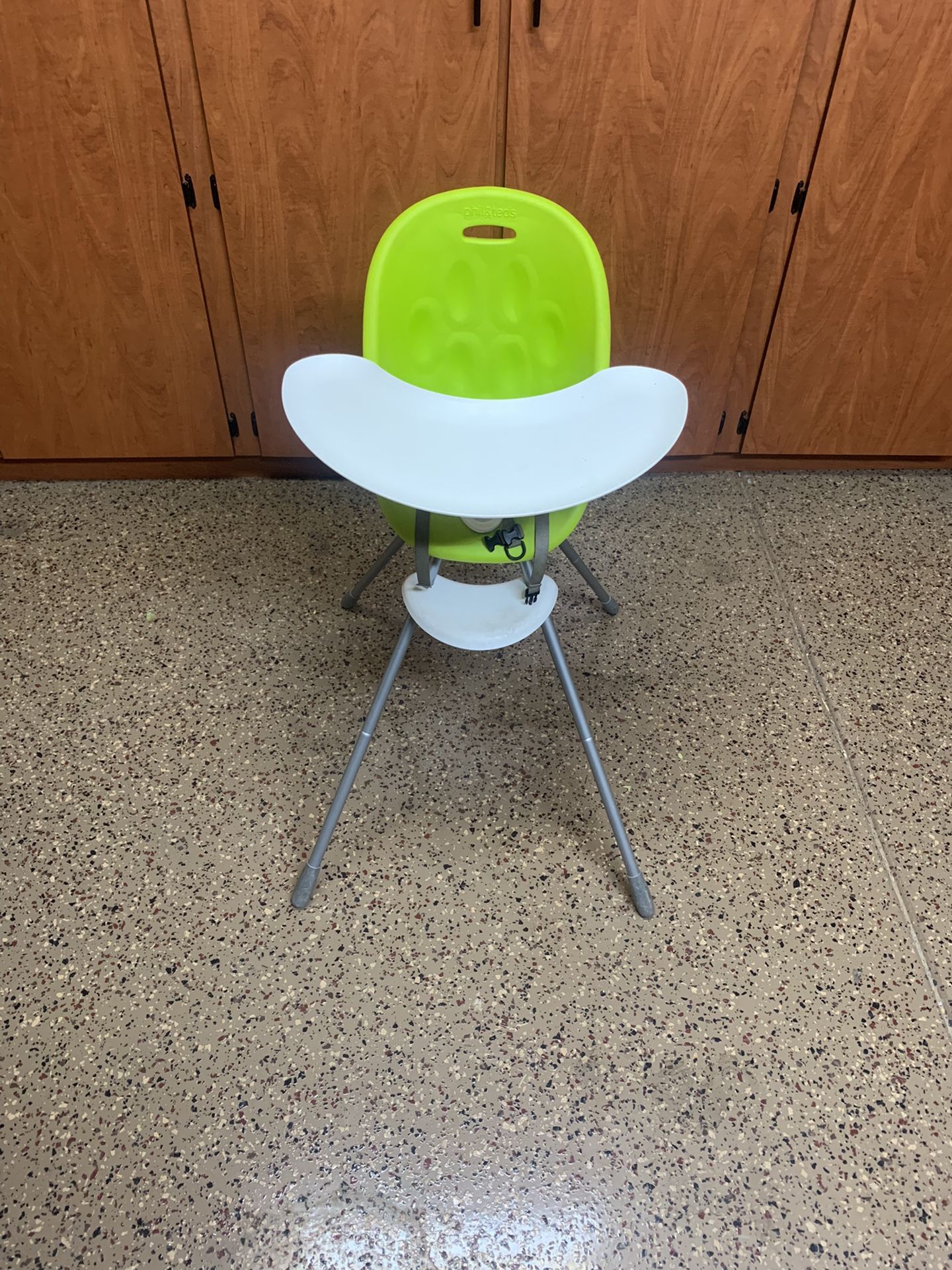Phil Teds Poppy High Chair,lime