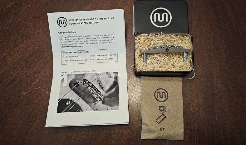 Mastery M1 Guitar Bridge KIT .. BRAND NEW - for Sale in Rancho ...