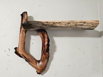 Handmade Wooden Shelf using reclaimed wood