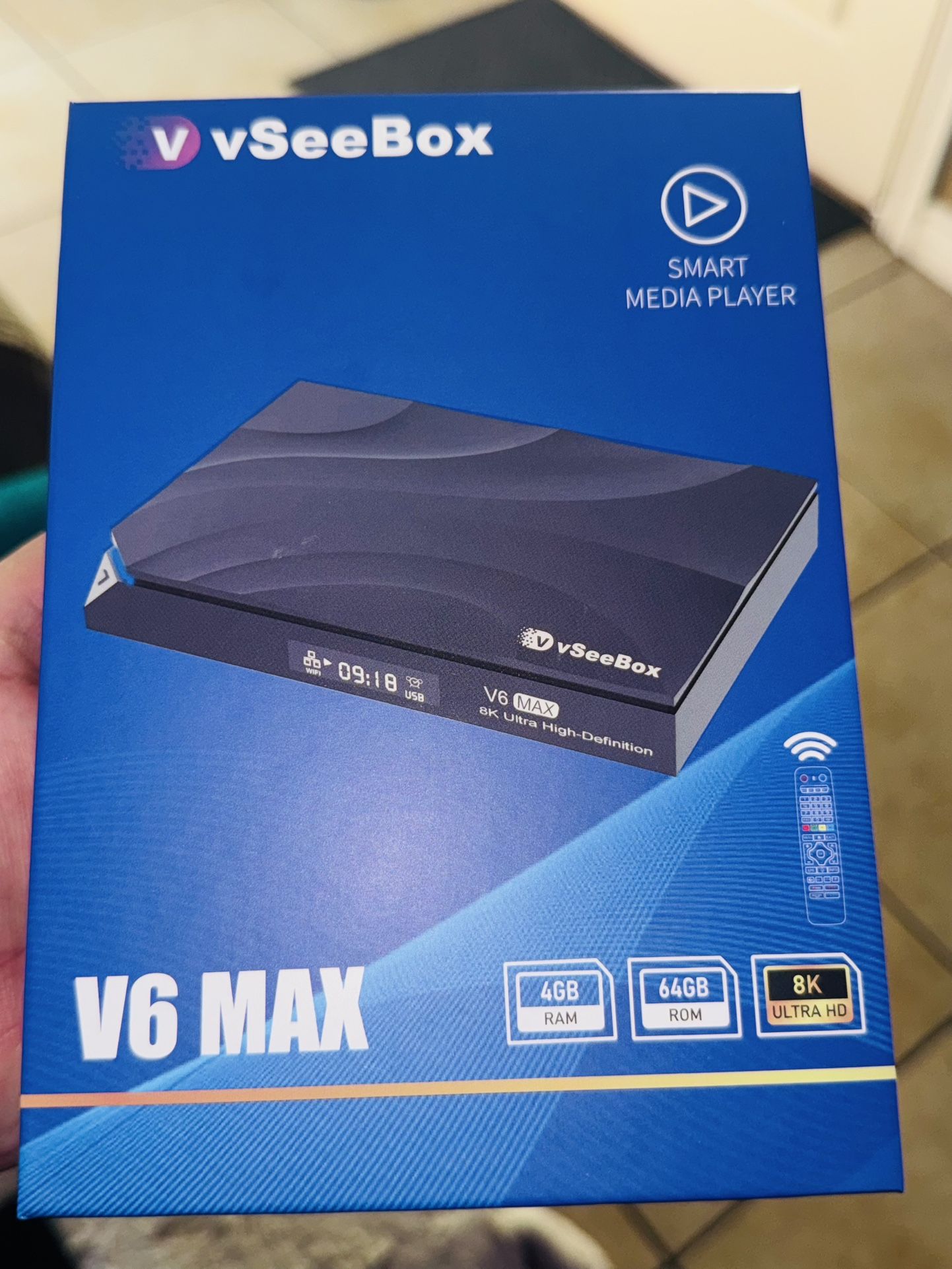 Vseebox V6 Max Media Player 