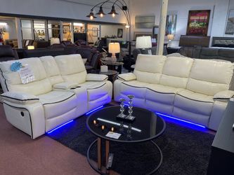 Sofa & Loveseat Set – $1,399.99 plus tax cash price