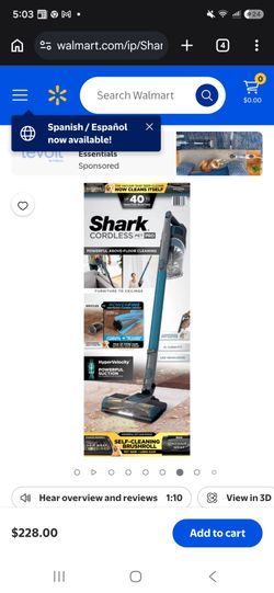 Shark vacuum