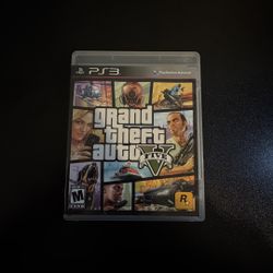 Grand Theft Auto V (ps3)