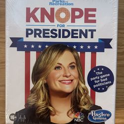 Knope For President Party Card Game for Ages 14 and Up Sealed