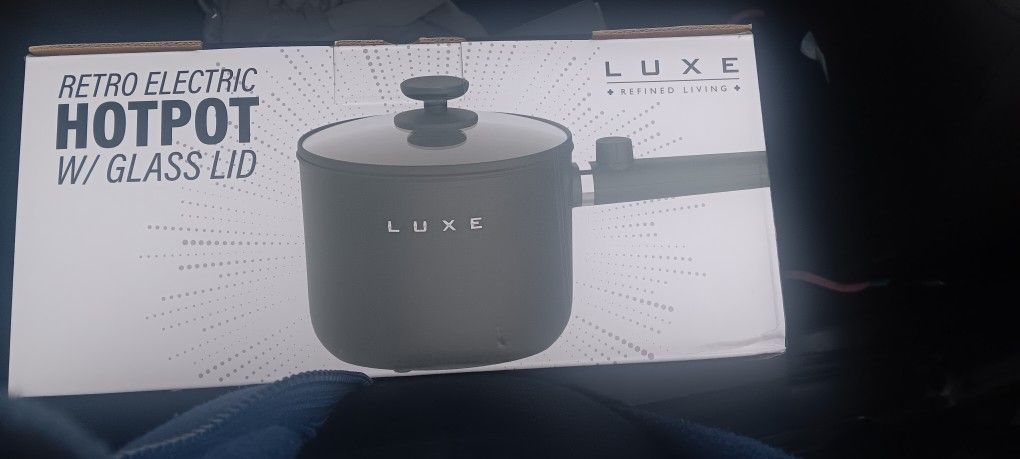Retro Electric Hotpot With Glass Lid