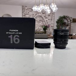 Fujifilm XF 16mm f1.4 WR