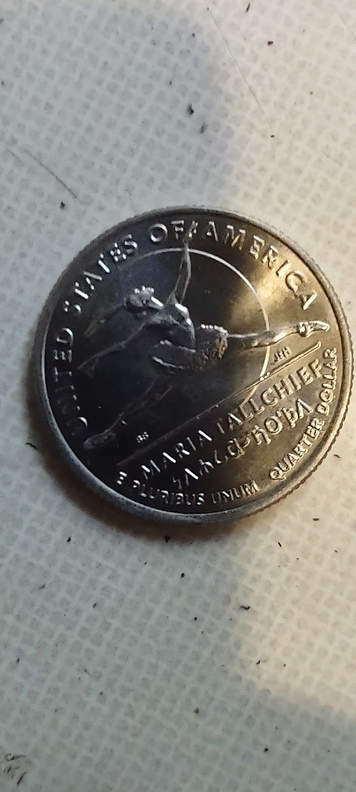 Rare 2023 Maria Tallchief Quarter