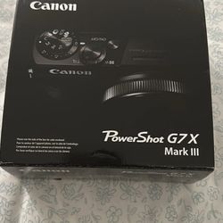 The Canon PowerShot G7 X Mark III