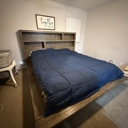 Cal King Bed Frame and Dresser