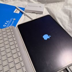 iPad Pro 11” (4th Gen M2) + Apple Pencil + Keyboard Case Bundle 