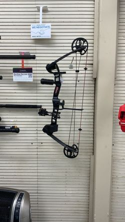 Black Compound Bow