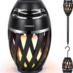Outdoor Bluetooth Speaker,  Flame Lantern Speakers TWS Allow to Sync Two, Gifts for Men Women, Stereo Speakers for Camping/Garden/Patio Decor, Gadgets