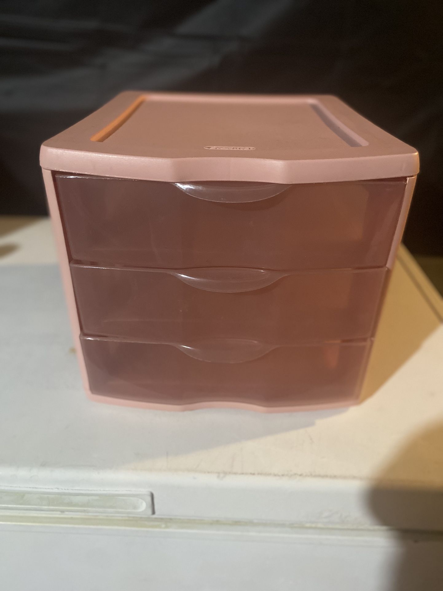 Sterilite Pink Drawers