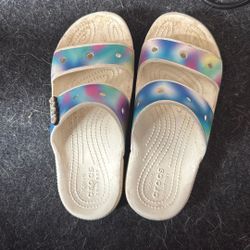 Crocs Slides Women Size 7