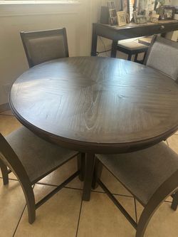 Dining table.