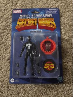 Marvel Legends Secret Wars Black Suit Spider Man $60