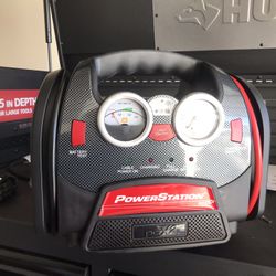 Battery Jumper With Air Compressor 