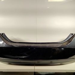 2014 2015 2016 2017 2018 TOYOTA COROLLA REAR BUMPER COVER OEM BLACK COLOR GOOD