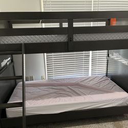 Twin Bunk Bed with Mattresses 