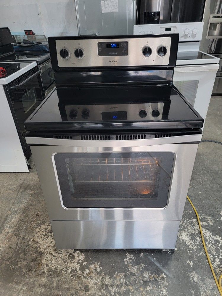 Whirlpool Stove Stainless/ Delivery Available 