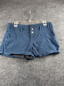Women’s Size 13 Navy Blue Mid Rise Stretch Short