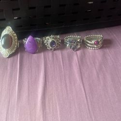 Purple Rings Paparazzi 