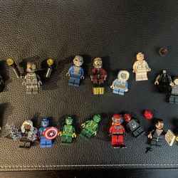 LEGO Marvel And DC Minifigure Lot