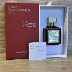 Baccarat 540 Frangrance