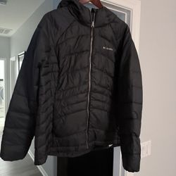 Woman’s Or Men Black Hoodie Jacket 