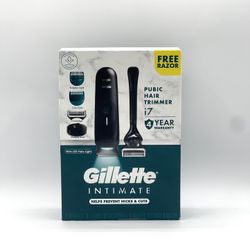Gillette Intimate i7 Men’s Premium Body & Pubic Hair Trimmer w/ Razor
