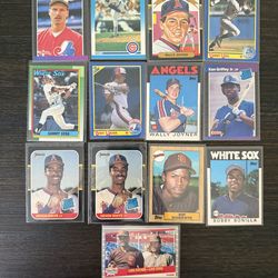 Vintage Baseball Rookie Cards Lot