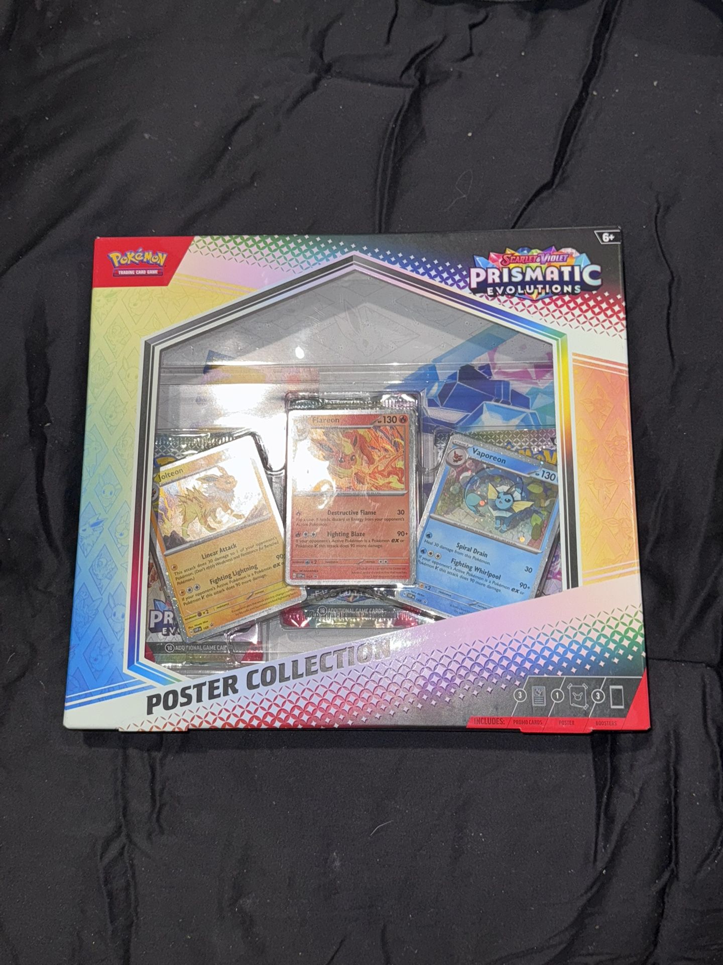 Pokemon Prismatic Evolutions Poster Box