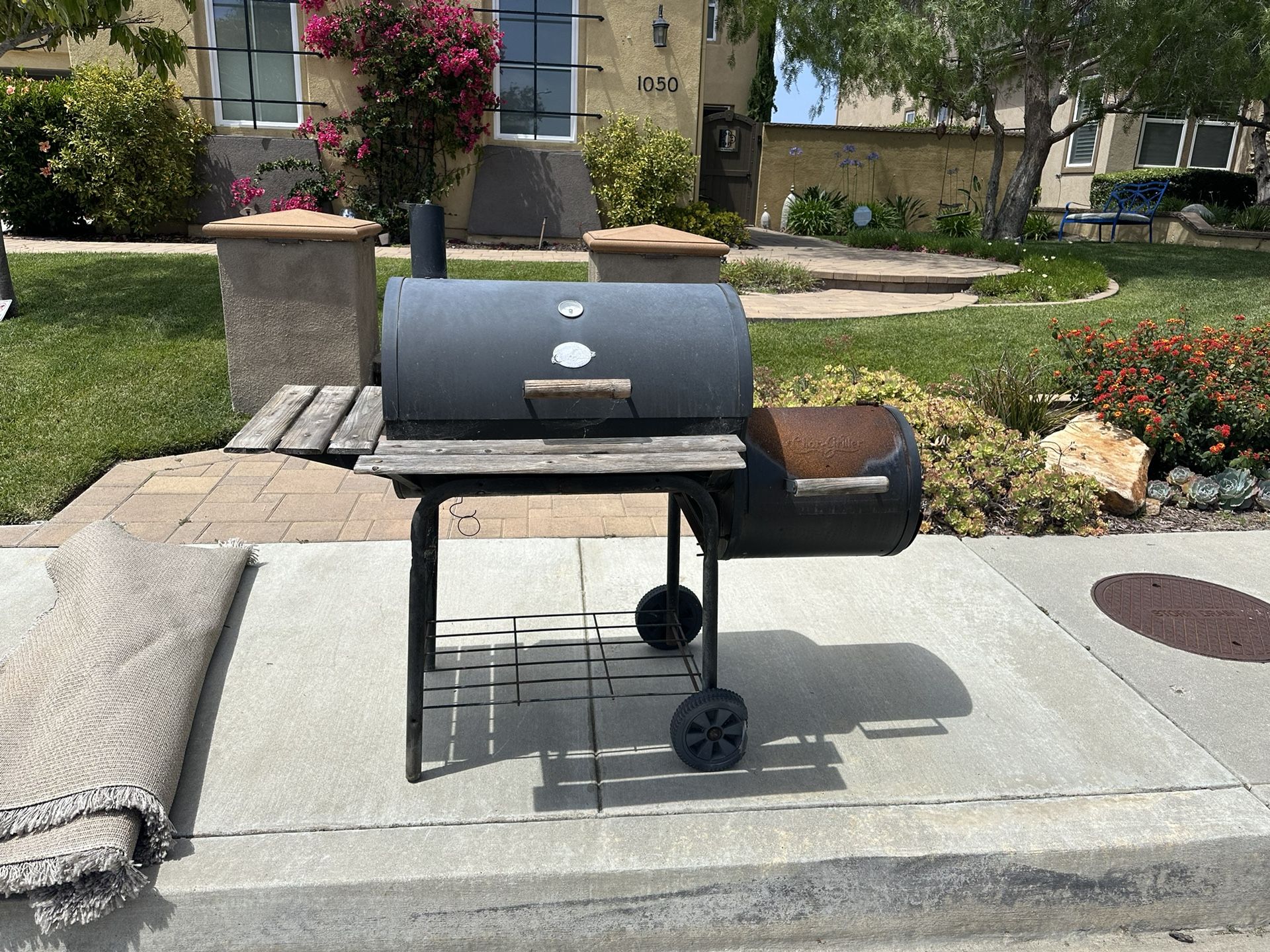 FREE Offset Smoker, Baby mattress, Light fixture, Shag rug