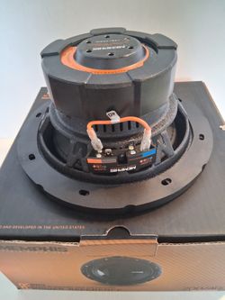 MEMPHIS  ( 1 ) 8 INCH 2 OR 4 OHM SELECTABLE VOICE COIL 400 WATTS CAR SUBWOOFER 