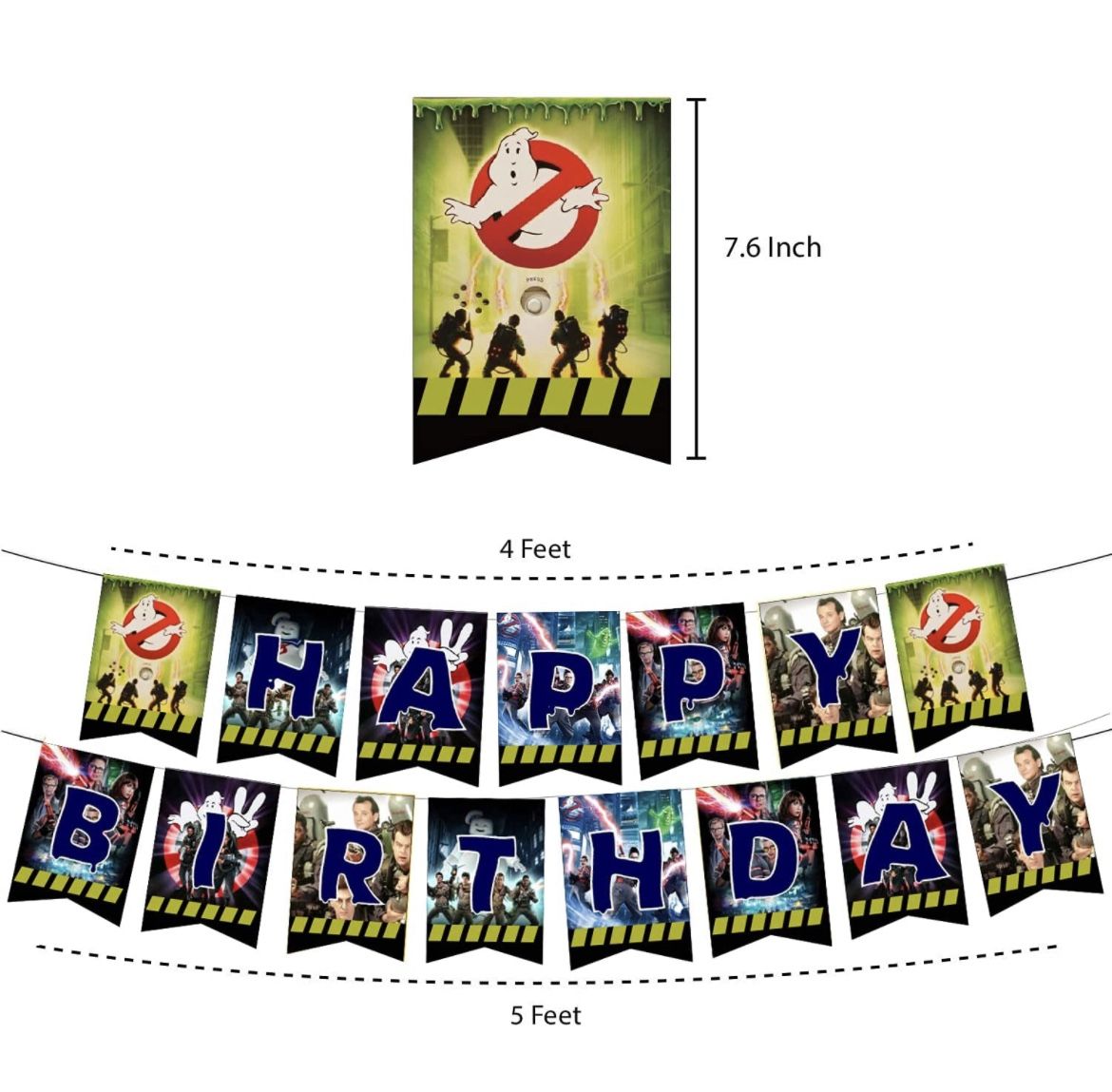 Ghostbusters party sign