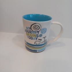 Starbucks Mug "My Journey Begins Today"