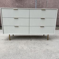West Elm Quinn Double Wider Dresser Chest Of Drawers Cabinet 