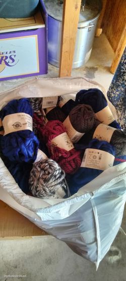 Selling a whole bag of yarn