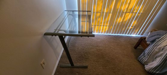 Glass Desk