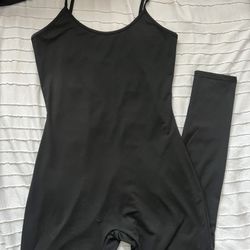 Seamless Black Body Suit