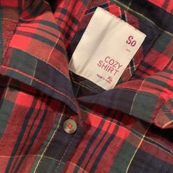 New Relax bit flannel shirt