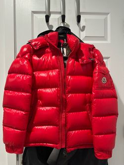 Moncler Maya Puffer Jacket Red size EU 1/US Small