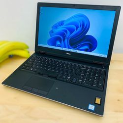 Dell i7 15.6” Full HD laptop workstation / Windows 11 Pro / Camera / SSD 512GB / RAM 32GB / Antivirus / Charger / Fingerprint / Backlit