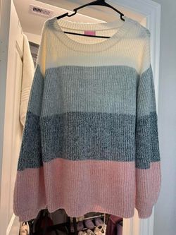 Pink Lilly Sweater SIZE SMALL