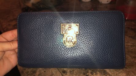 Michael Kors wallet - navy blue