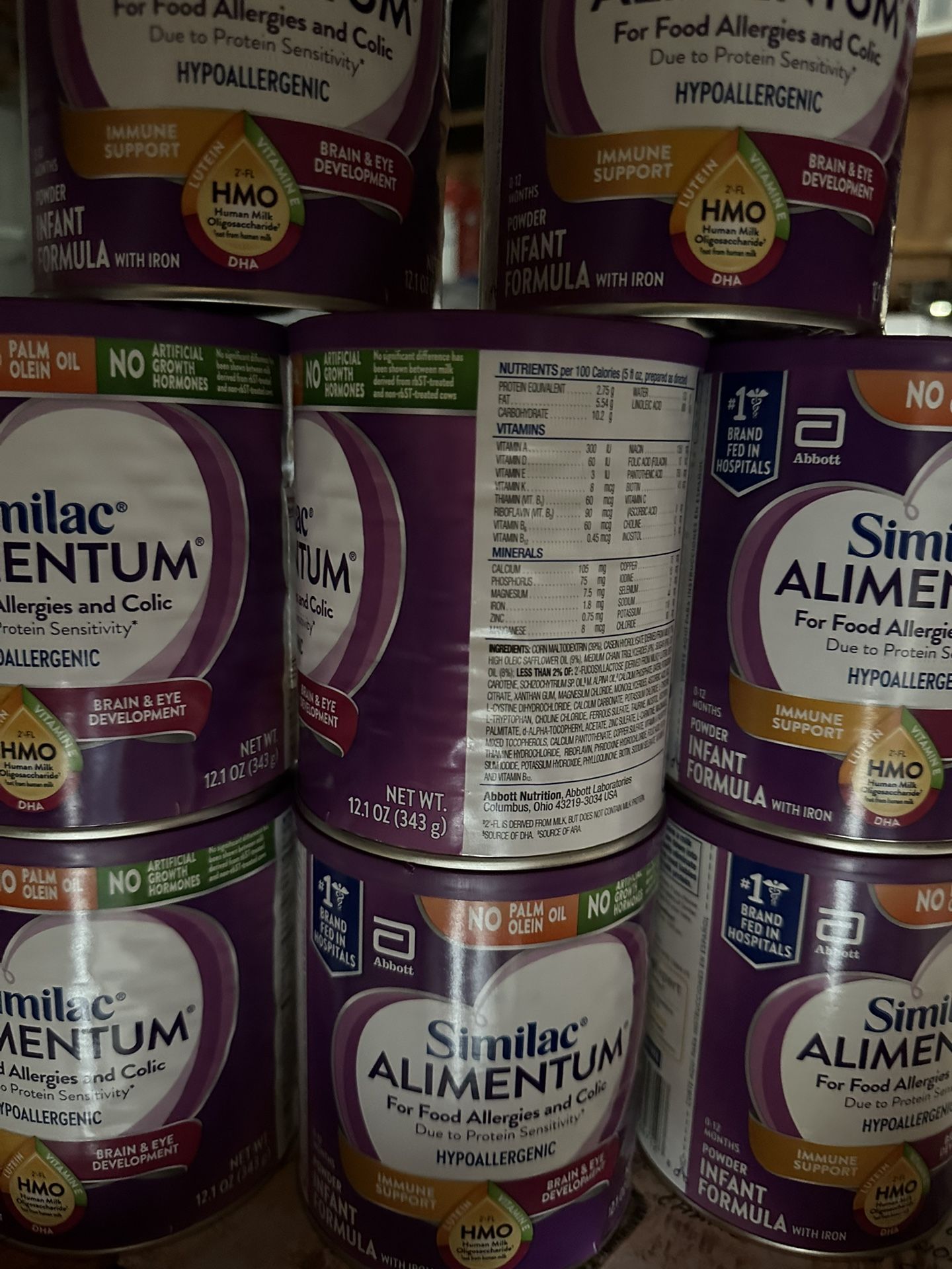 11 Formulas Similac Alimentum