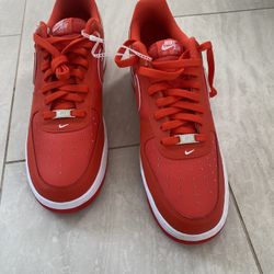 Nike Air Force 1 ’07 Low Red (DV0788-800) – Men’s US 13 / EU 47.5 – Brand New 