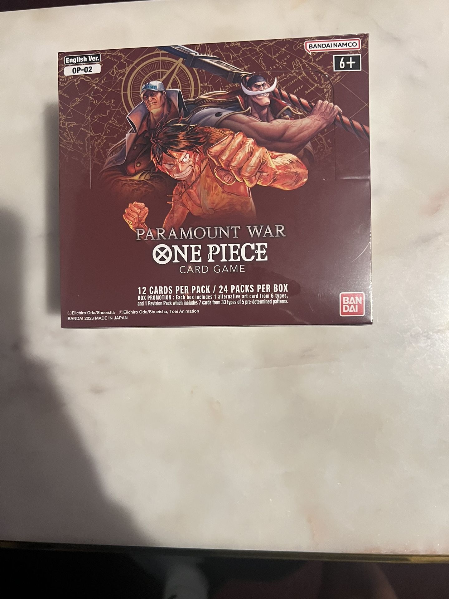 One Piece Paramount War Booster Box 