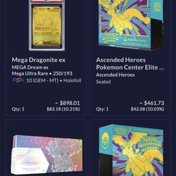 Pokémon Sealed Lot (Mostly Ascended Heroes)