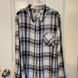 Junior Plaid Shirt (size Large) PRICE FIRM :)